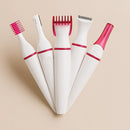 Depilador Feminino 5 em 1 Portátil para Corpo e Rosto