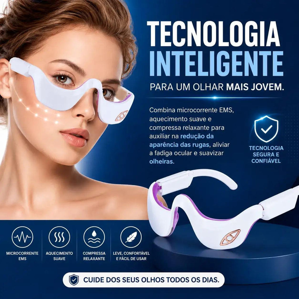 Aparelho Anti-Rugas para Área dos Olhos