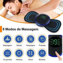 MINI Massageador Elétrico e Portátil para Alívio Muscular - Arquitetura da Saúde