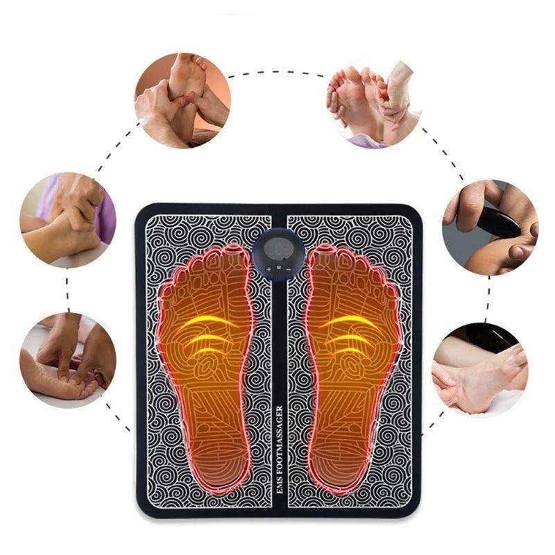 Massageador Elétrico para os Pés - Arquitetura da Saúde