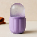 Massageador Facial Refrescante de Silicone – Reduza Inchaço e Olheiras