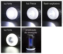 Mata Insetos Elétrico - Lâmpada Com Carregamento Solar Bright Trap - Arquitetura da Saúde