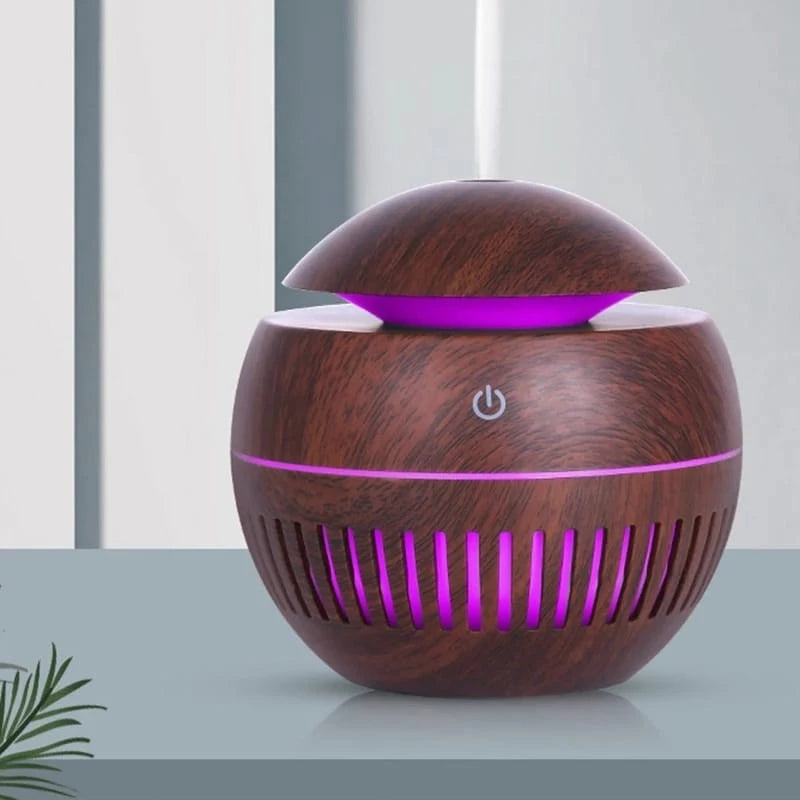 Mini Umidificador Aromatizador Ambientes LED USB - Arquitetura da Saúde