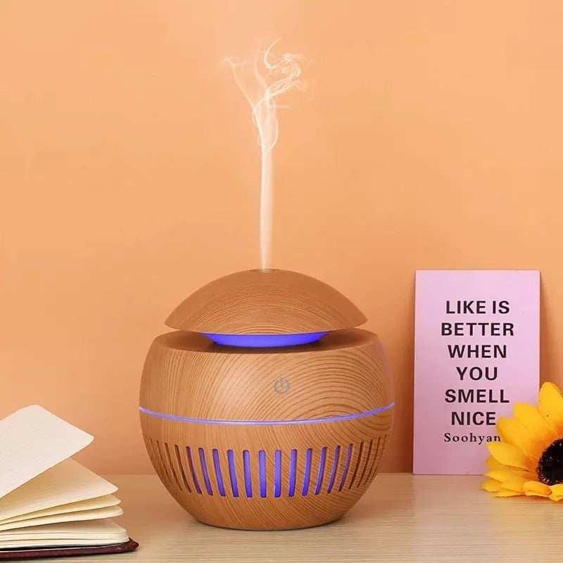 Mini Umidificador Aromatizador Ambientes LED USB - Arquitetura da Saúde