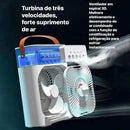 Mini Ventilador e Umidificador Portátil 3 em 1 Fresh Wind - Arquitetura da Saúde