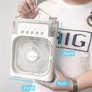 Mini Ventilador e Umidificador Portátil 3 em 1 Fresh Wind - Arquitetura da Saúde