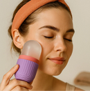 Massageador Facial Refrescante de Silicone – Reduza Inchaço e Olheiras