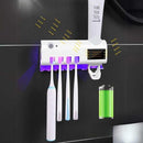 Suporte Escova de Dentes Antibacteriano Esterilizador com Luz UV - Arquitetura da Saúde
