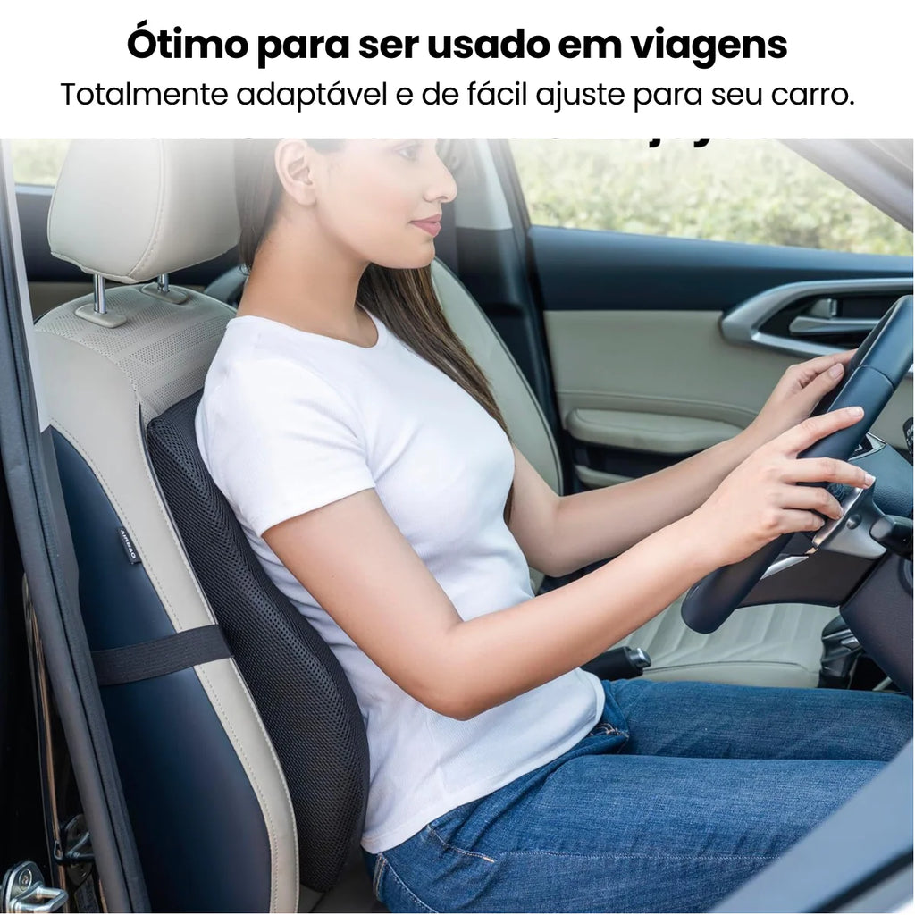 Almofada Ajustável Lombar para Dores e Postura