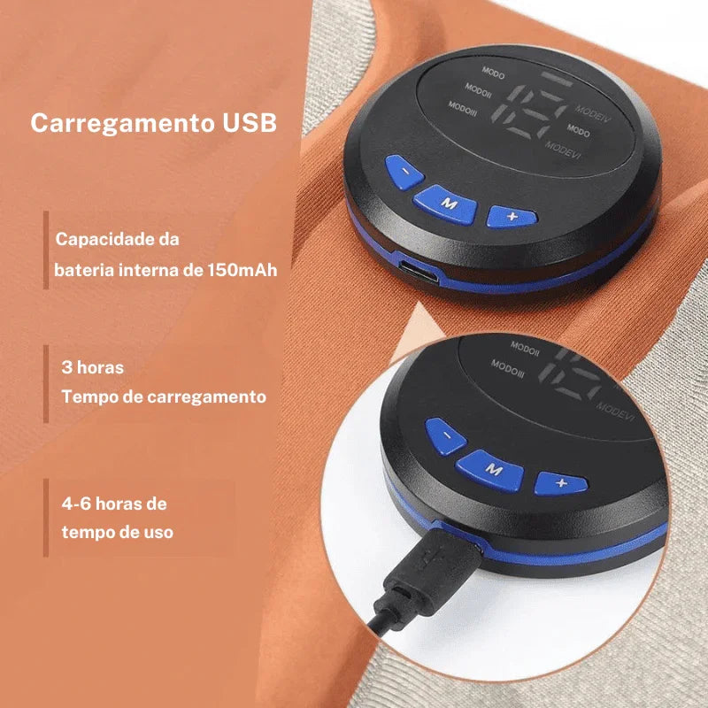 Almofada de Massagem Inteligente para Pés - Relaxamento e Circulação