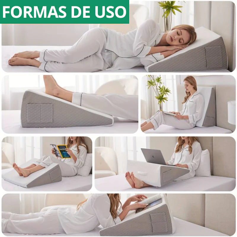 Almofada para Costas e Pernas 6 em 1