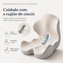 Almofada Ortopédica de Assento com Apoio Lombar - Arquitetura da Saúde