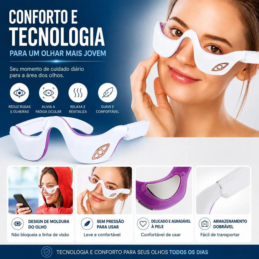 Aparelho Anti-Rugas para Área dos Olhos