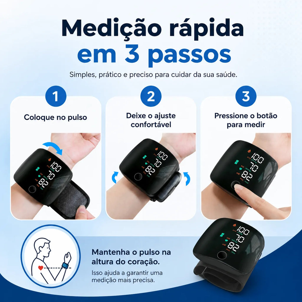 Aparelho Medidor de Pressão Arterial por Voz