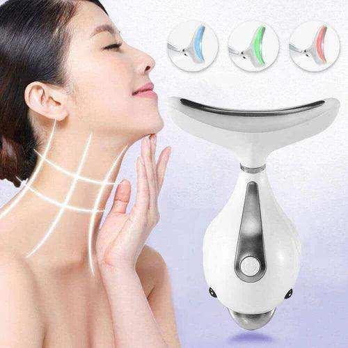Massageador Facial com Fototerapia Anti-Rugas - Arquitetura da Saúde