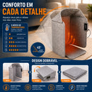 Aquecedor Elétrico de Pés com Painel Dobrável