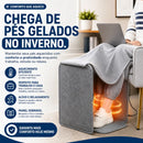 Aquecedor Elétrico de Pés com Painel Dobrável