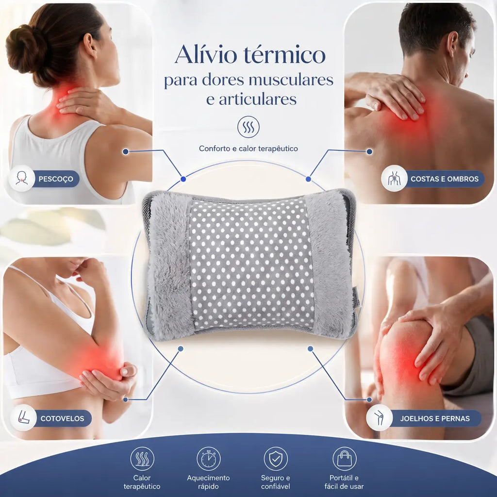Bolsa de Água Quente Elétrica Portátil - Arquitetura da Saúde
