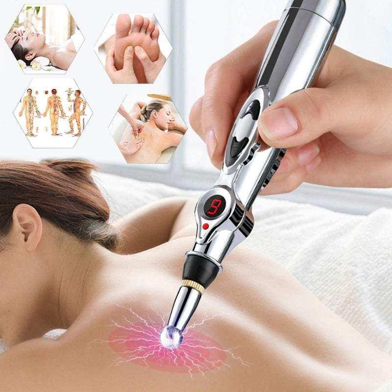 Caneta Acupuntura Massageadora Corporal - Arquitetura da Saúde