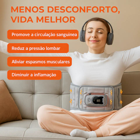 Cinta De Descompressão Lombar Inflável