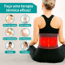 Massageador Lombar Recarregável - Compressa Quente