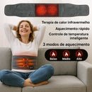 Massageador Lombar Recarregável - Compressa Quente