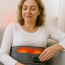 Massageador Lombar Recarregável - Compressa Quente