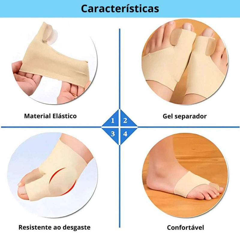 Corretor de Joanete Silicone - Meia Ortopédica - Arquitetura da Saúde