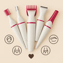 Depilador Feminino 5 em 1 Portátil para Corpo e Rosto