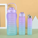 Garrafa de Água Motivacional (03 Unidades) - Arquitetura da Saúde