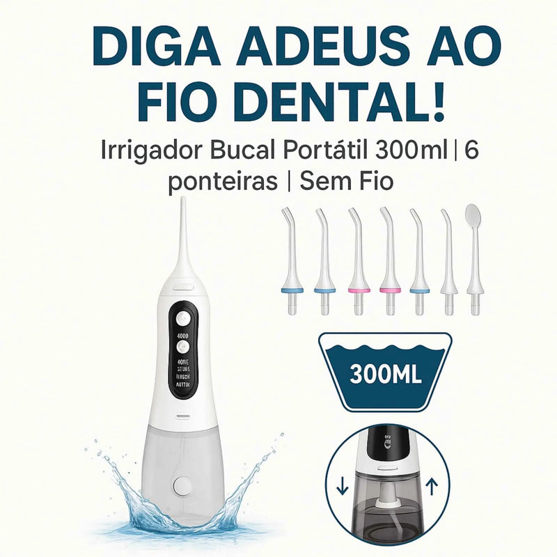 Arquitetura da Saúde: Irrigador Oral Portátil - WaterJet