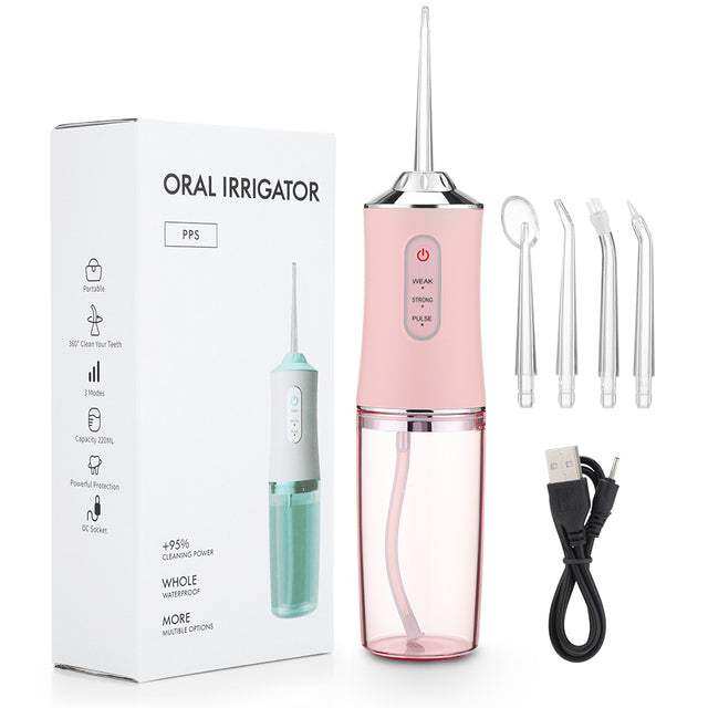Irrigador Oral para Limpeza Bucal - CleanJet - Arquitetura da Saúde