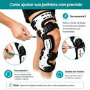 Joelheira Estabilizadora Articulada Ajustável