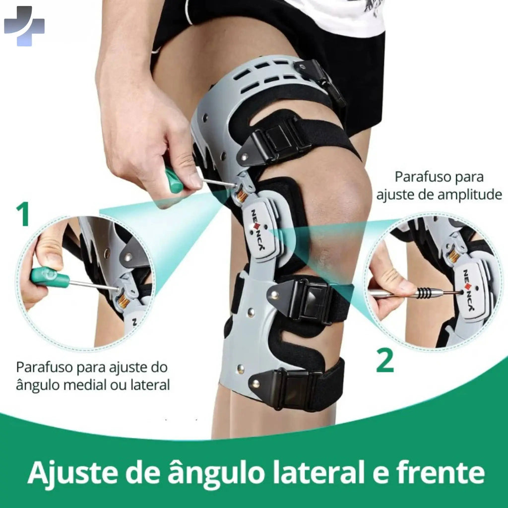 Joelheira Estabilizadora Articulada Ajustável