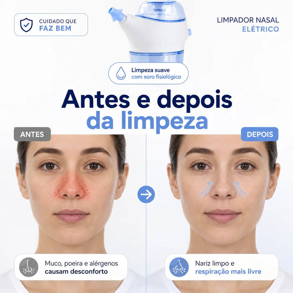Limpador Nasal Elétrico