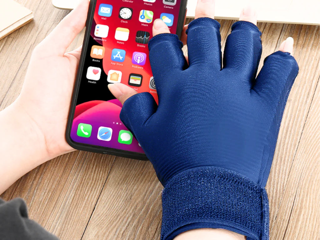 Luva em Gel contra Dores nas Mãos Terapia de Frio ou Calor