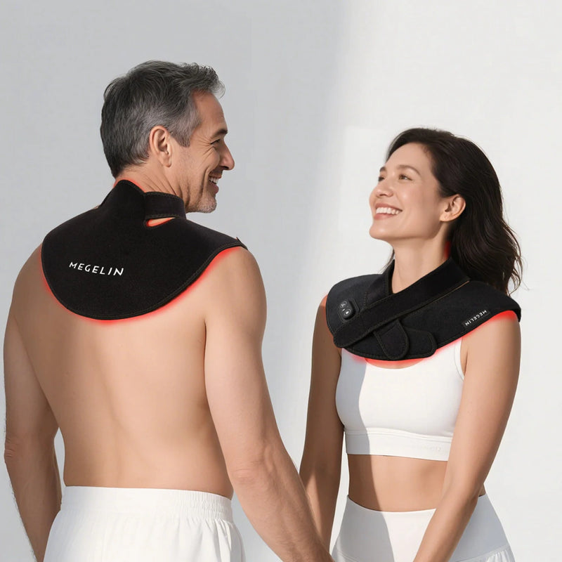 Manta De Luz Infravermelha Para Cervical E Ombros