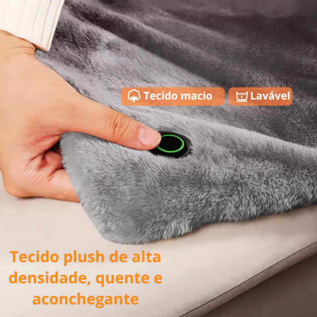 Manta Terapêutica Com Aquecimento Para Alívio de Tensões