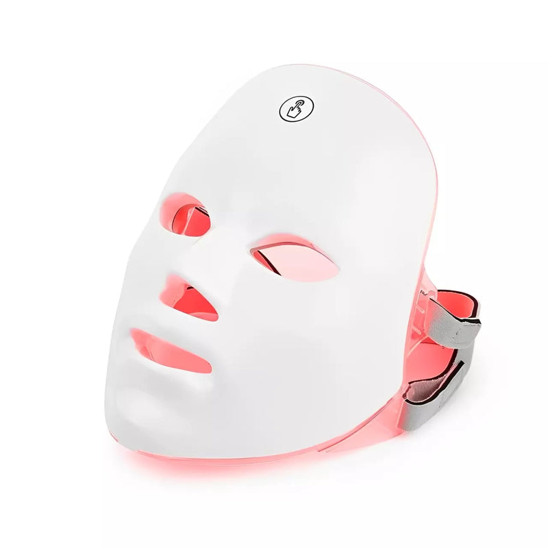 Máscara de LED 7 Cores – Rejuvenescimento e Skincare de Alta Performance 