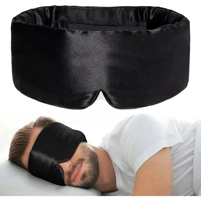 Máscara de Sono Seda 100% Mulberry para Bloqueio de Luz