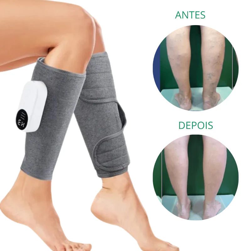 Massageador Elétrico com Aquecimento para Perna e Panturrilha