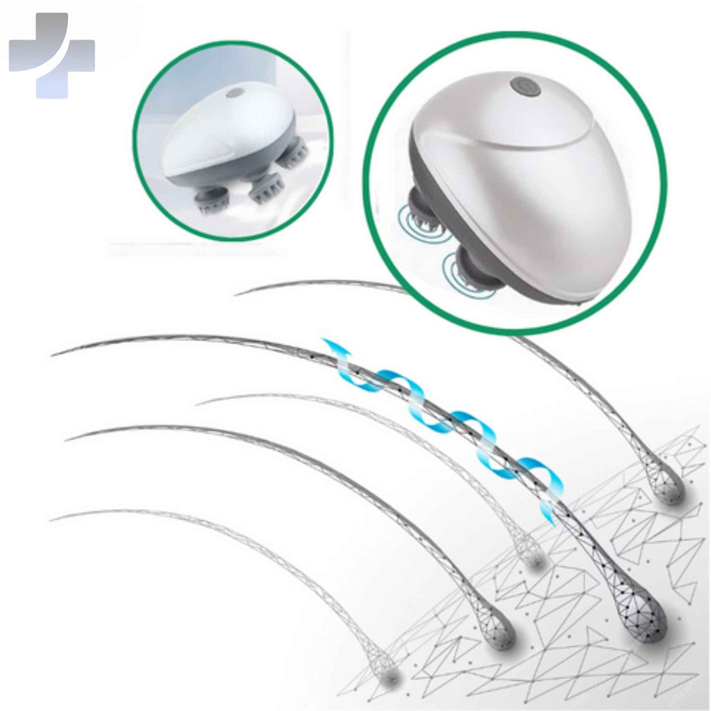 Massageador e Estimulador de Couro Cabeludo