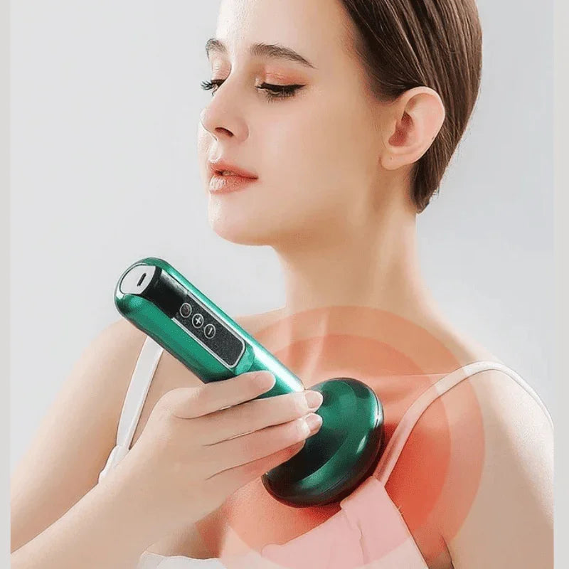 Massageador Inteligente com Aquecimento Infravermelho e Pressão