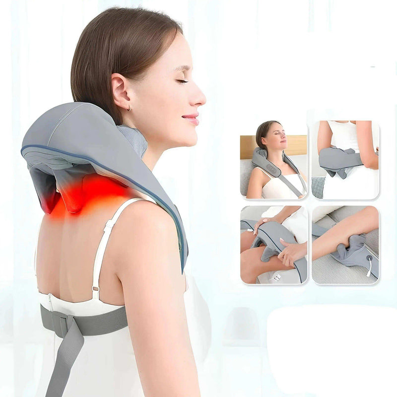 Massageador Elétrico para Pescoço e Ombros - Arquitetura da Saúde