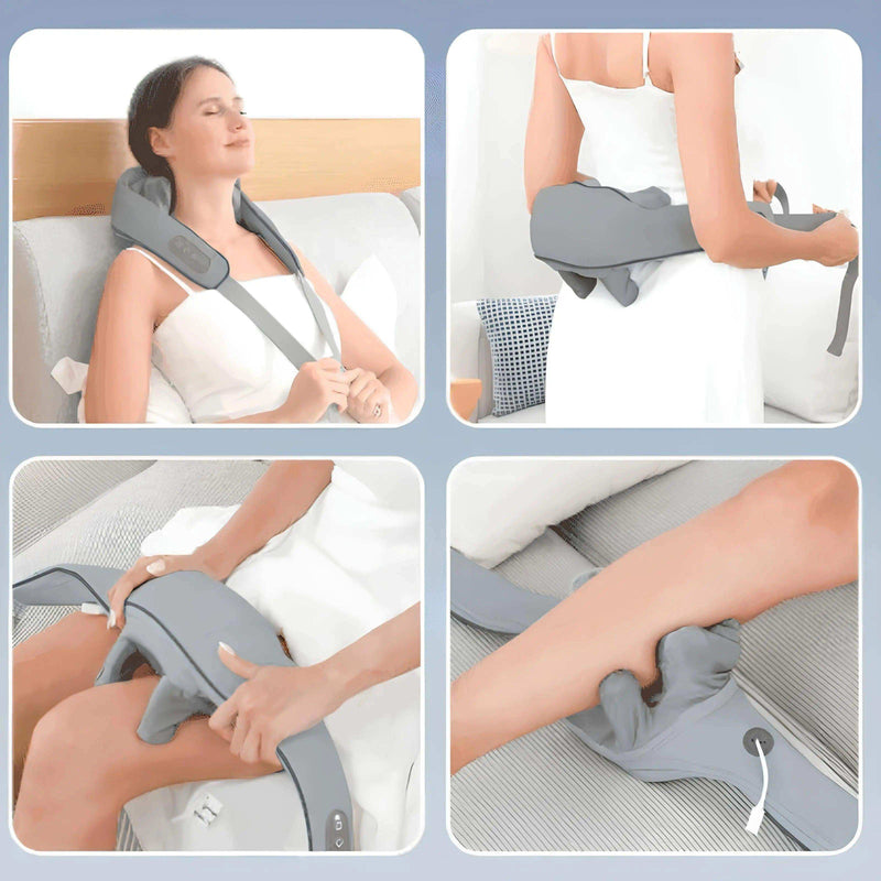 Massageador Elétrico para Pescoço e Ombros - Arquitetura da Saúde