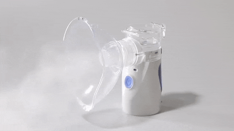 Nebulizador e Inalador Portátil Recarregável Silencioso - Arquitetura da Saúde