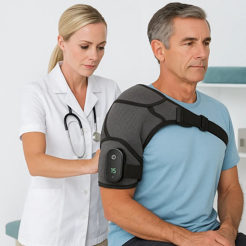 Ombreira Ortopédica Massageadora Com Aquecimento - Arquitetura da Saúde