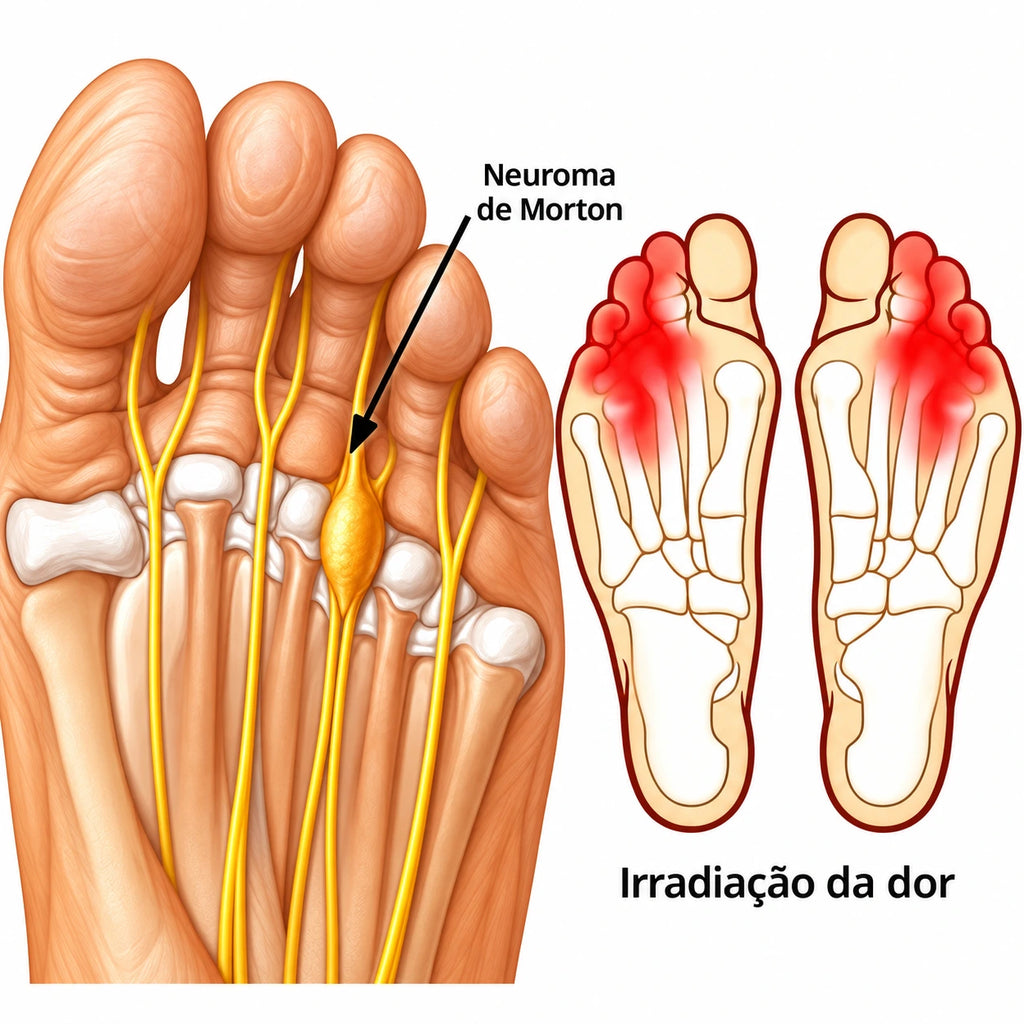 Palmilha Ortopédica Para Neuroma De Morton