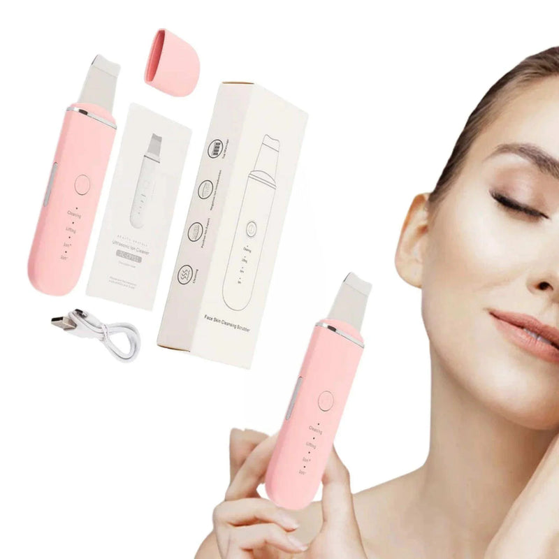 Peeling Esfoliante Ultrassônico Limpeza Facial e Removedor de Cravos