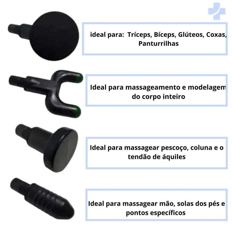 Pistola Massageadora Portátil